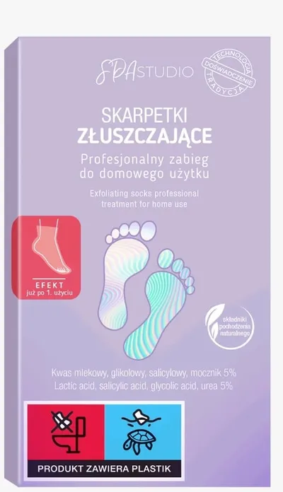 Marion Spa Studio, Skarpetki złuszczające