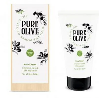 Cien Pure Olive, Face Cream  with Organic Olive Oil (Krem do twarzy z organiczna oliwą z oliwek)