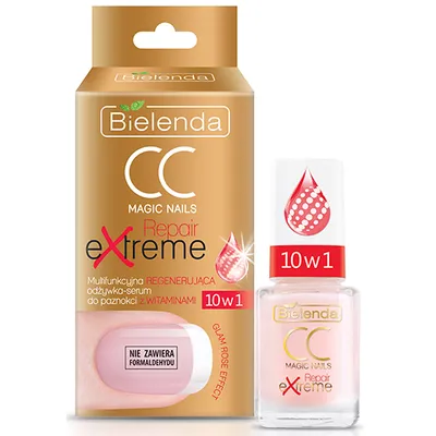 Bielenda CC Magic Nails, Repair Extreme (Multifunkcyjna odżywka - serum do paznokci 10 w 1)