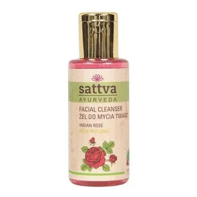 Sattva Ayurveda Herbal Facial Cleanser Indian Rose (Żel do mycia twarzy `Róża indyjska`)