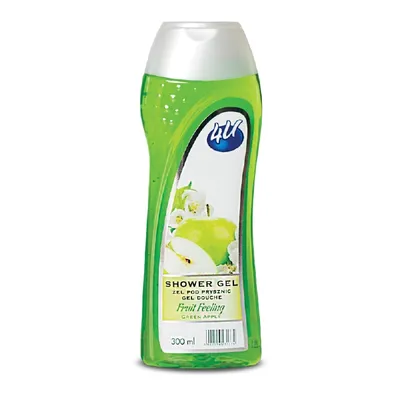 4U Fruit Feeling Green Apple Shower Gel (Żel pod prysznic Jabłko)