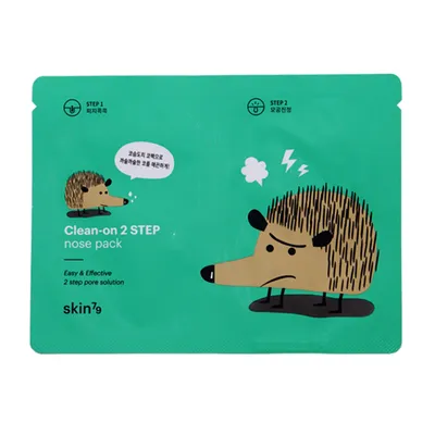 SKIN79 Clean-on 2 Step, Nose Pack (Maska oczyszczająca na nos)