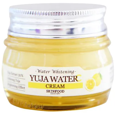 SkinFood Water Brightening, Yuja Water C Cream (Krem nawilżająco- rozjaśniający)