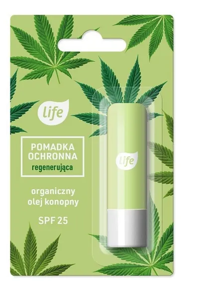 Life Pomadka ochronna regenerująca `Organiczny olej konopny`