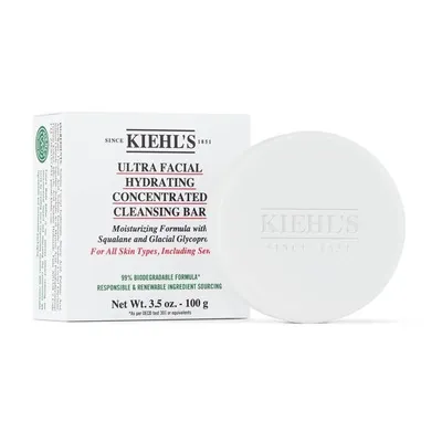 Kiehl's Ultra Facial Hydrating Concentrated Cleansing Bar (Skoncentrowane nawilżające mydło w kostce do mycia twarzy)