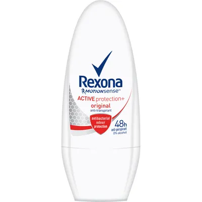 Rexona Women Active Protection+, Original Antibacterial Roll-on (Antybakteryjny roll-on neutralizujący nieprzyjemny zapach)