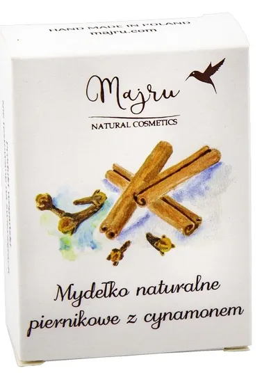 Majru Mydełko naturalne piernikowe z cynamonem