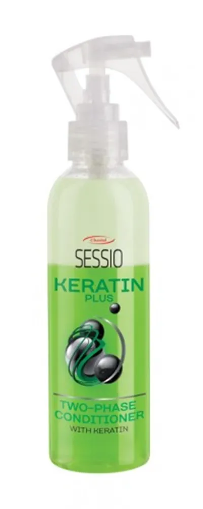 Sessio Keratin Plus, Odżywka dwufazowa o pielęgnacji włosów zniszczonych, suchych i matowych