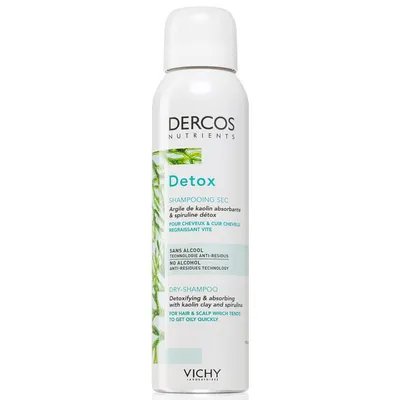 Vichy Dercos, Detox Shampooing sec (Suchy szampon do włosów z tendencją do przetłuszczania się)