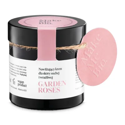 Make Me Bio Garden Roses, Nawilżający krem do skóry suchej i wrażliwej