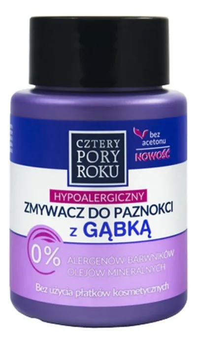 Cztery Pory Roku Hypoalergiczny zmywacz z gąbką