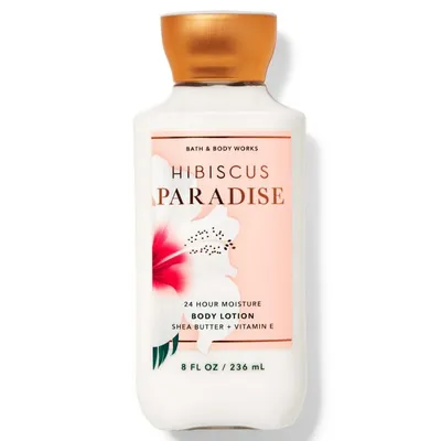 Bath & Body Works Hibiscus Paradise, 24 Hour Moisture Body Lotion (Wygładzający balsam do ciała)