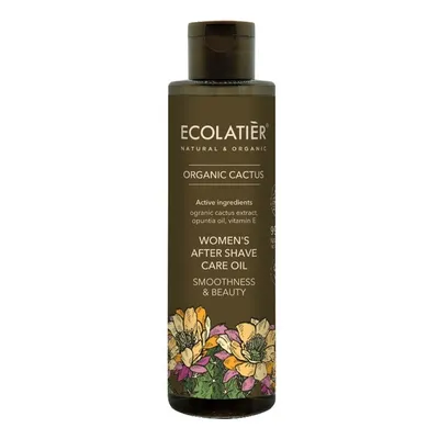 Ecolatier Cactus, Women`s After Shave Care Oil Smoothness & Beauty (Olejek po goleniu dla kobiet `Gładkość i piękność`)