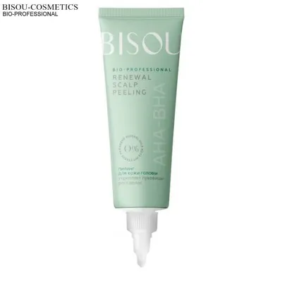 Bisou Bio-professional, Renewal Scalp Peeling (Peeling do skóry głowy z kwasami AHA i BHA)