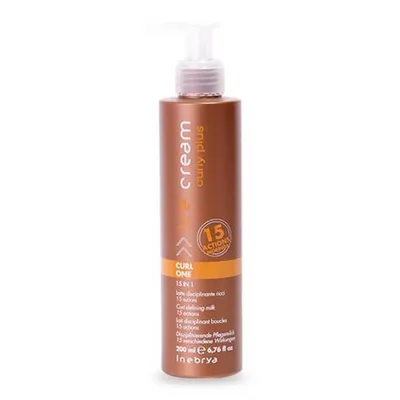 Inebrya Ice Cream Curly Plus, Curl One, Hair Milk 15 in 1 (Mleczko do loków 15 w 1)