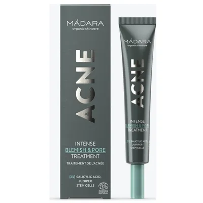 Madara Organic Skincare Acne Intense Blemish & Pore Treatment (Intensywna kuracja na niedoskonałości skóry)