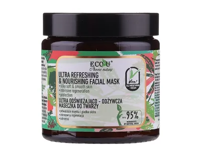 Eco U Choose Nature, Ultra Refreshing & Nourishing Face Mask (Ultraodświeżająco-odżywcza maseczka do twarzy)
