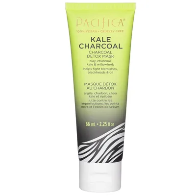 Pacifica Kale Charocal, Ultimate Detox Mask (Detoksykująca maska do twarzy z węglem i jarmużem)