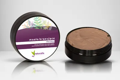 Manufaktura Naturalis Brązujące masło do ciała z karobem i marchewką