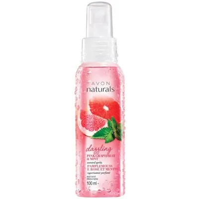 Avon Naturals, Pink Grapefruit & Mint, Scented Spritz (Mgiełka do ciała 'Różowy grejpfrut i mięta')