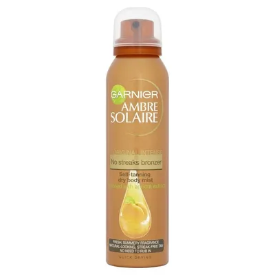 Garnier Ambre Solaire, No Streaks Bronzer (Samoopalająca sucha mgiełka do ciała)