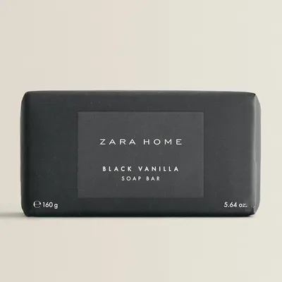 Zara Home, Black Vanilla Soap Bar (Mydło do ciała)