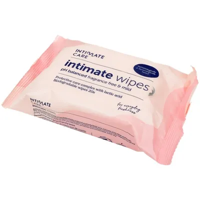 Action Intimate Wipes (Chusteczki do okolic intymnych)