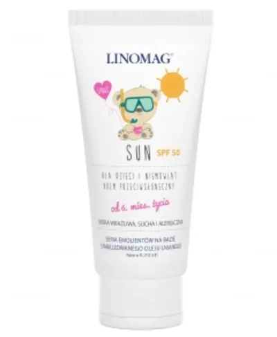 Ziołolek Linomag Sun, Krem przeciwsłoneczny SPF 50