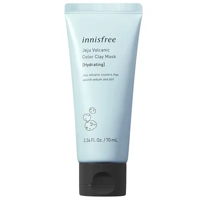 Innisfree Jeju Volcanic Color Clay Mask Hydrating (Glinkowa maska korygująca z kwasem hialuronowym)