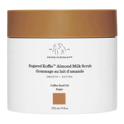 Drunk Elephant Sugared Koffie Almond Milk Scrub (Peeling złuszczający z mlekiem migdałowym)