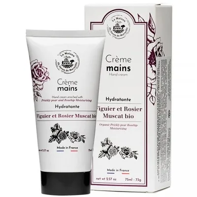 La Maison du Savon Creme Mains Hydratante Figuier et Rosier Muscat Bio (Krem do rąk `Opuncja figowa`)