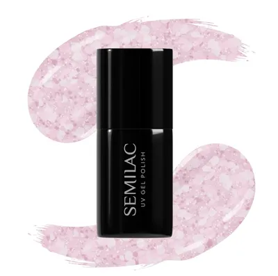 Semilac Crushed Ice, UV Gel Polish (Lakier hybrydowy do paznokci)