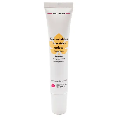 Biofficina Toscana Crema Labbra Riparatrice Golosa (Zmysłowy krem naprawczy do ust)