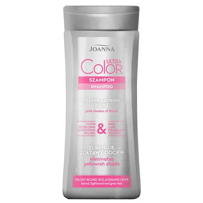 Joanna Ultra Color System, Szampon nadający różowy odcień