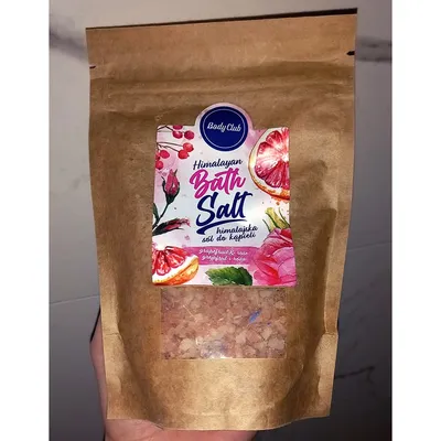 Body Club Sea Bath Salt Grapefruit & Rose (Himalajska  sól do kąpieli `Grejpfrut i róża')