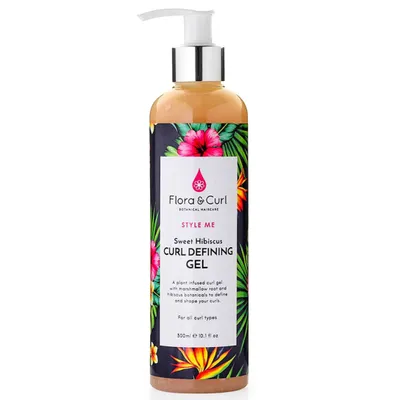 Flora & Curl Style Me, Sweet Hibiscus Curl Defining Gel (Wegański żel nadający lokom definicję)