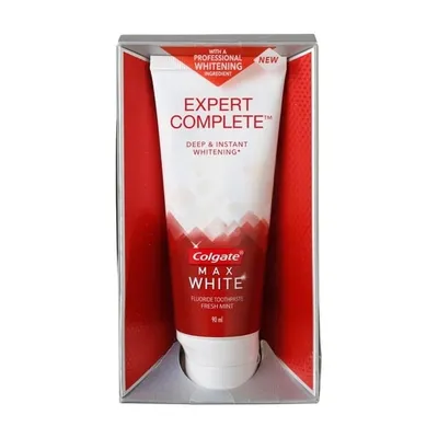 Colgate Max White Expert Complete, Deep & Instant Whitening Toothpaste (Wybielająca pasta do zębów)