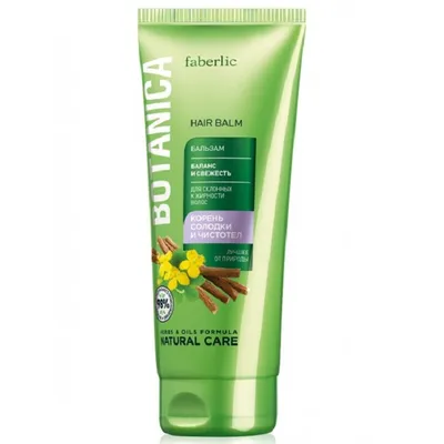 Faberlic Botanica, Balsam do włosów ze skłonnością do przetłuszczania się `Balans i świeżość`
