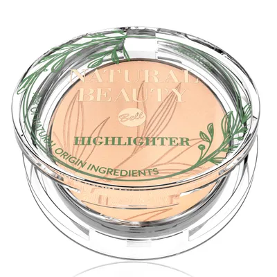 Bell Natural Beauty, Highlighter (Rozświetlacz do twarzy i ciała z olejem arganowym)