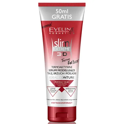 Eveline Cosmetics Slim Extreme 3D, Termoaktywne serum modelujące talię, brzuch i pośladki