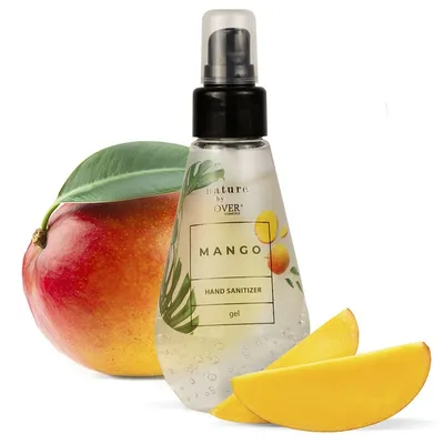 Over Cosmetics Mango Hand Sanitizer Gel (Żel do dezynfekcji rąk  z ekstraktem z mango)