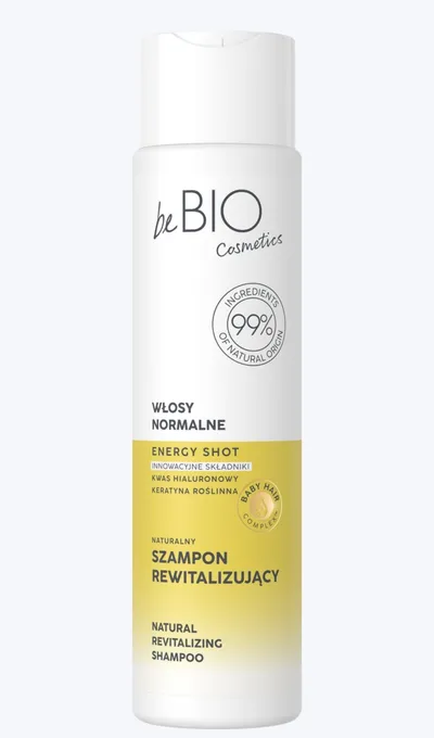 beBIO Baby Hair Complex, Naturalny szampon rewitalizujący do włosów normalnych