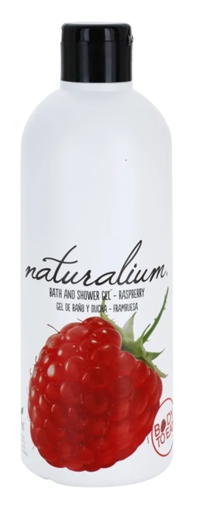 Naturalium Fruit Pleasure, Raspberry, Bath & Shower Gel (Żel pod prysznic `Malina`)