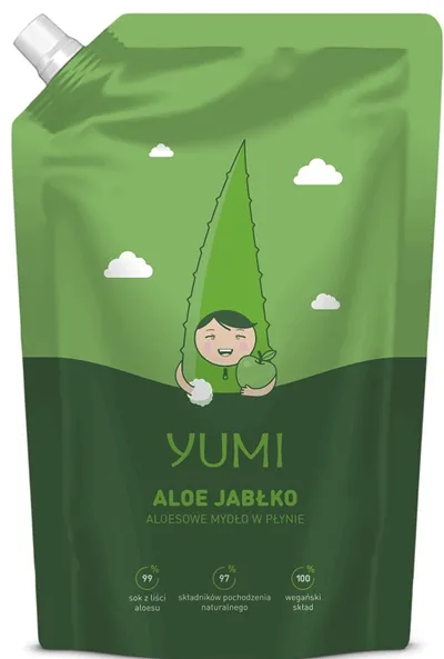 Yumi Aloesowe mydło w płynie `Aloe Jabłko`
