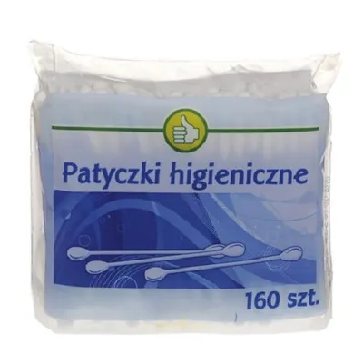 Marka podniesionego kciuka Patyczki higieniczne