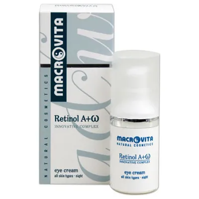 Macrovita Retinol A+ω, Eye Cream (Przeciwzmarszczkowy krem pod oczy na noc)
