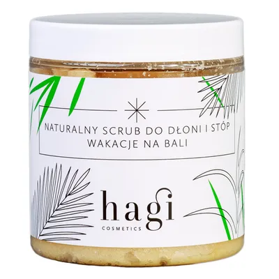 Hagi Naturalny scrub do dłoni i stóp z roślinną lanoliną
