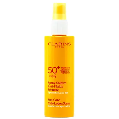Clarins Sun Care, Milk - Lotion Spray SPF 50+ (Mleczko z filtrem SPF 50+)