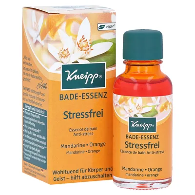 Kneipp Bath Essence Stress Free (Olejek do kąpieli o zapachu mandarynki i pomarańczy  `Bez stresu`)