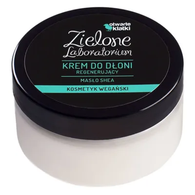 Zielone Laboratorium Krem do dłoni regenerujący z masłem shea